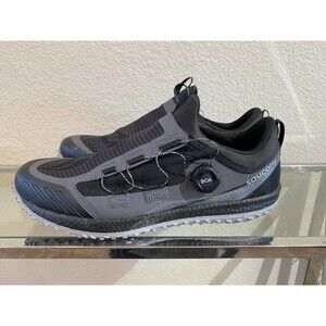 Saucony Switchback 2 Black Mens 14 S20581-1 Trail Running Sneakers Boa Lace